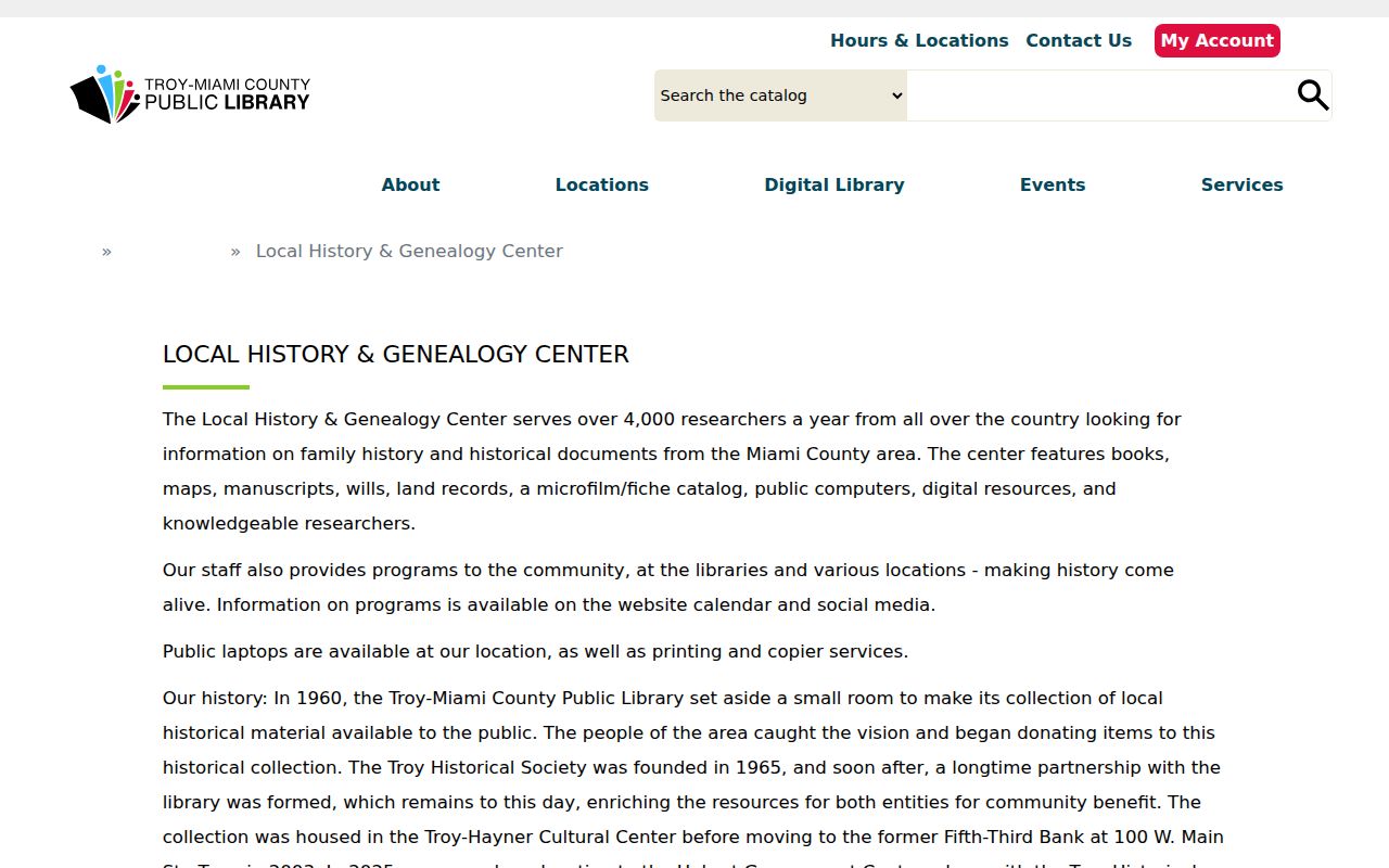 Troy residents directory Local History and Genealogy Center